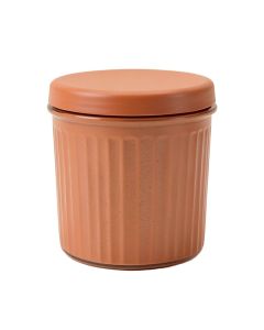 Lake Bridge Storage Canister With Lid - Terracotta
