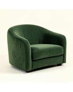 Rawlinson 54 '' Velvet Flared Arm Curved Loveseat (synthetic illustration; no displayed measurements)