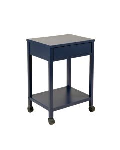 Elm Dale Empty Rolling Workshop Cart - Navy