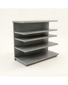Meadow Falls Desktop Shelving Unit - Gray (synthetic illustration; no displayed measurements)