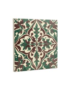 Pharsalia 2 '' X 2 '' Porcelain Arabesque Mosaic Wall & Floor Tile