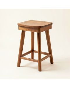 Kirkwood Solid Wood Bar & Counter Stool (synthetic illustration; no displayed measurements)
