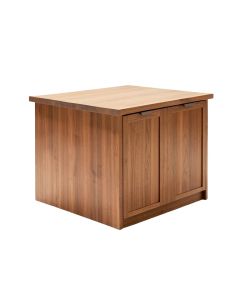 Haslingden Kitchen Island Set Solid Wood (synthetic illustration; no displayed measurements)