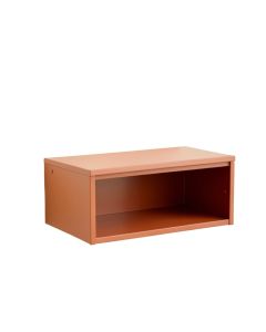 Hazel Bridge Wall-Mounted Shelf - Terracotta