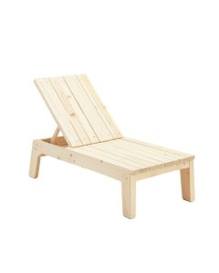 Alder Bend Outdoor Lounge Chair - Ivory (synthetic illustration; no displayed measurements)