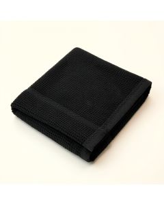 Summit Edge Bath Towel - Black (synthetic illustration; no displayed measurements)