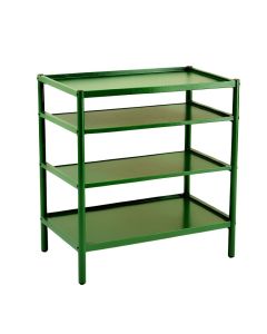 Olive Bluff Empty Countertop Canister Rack - Green