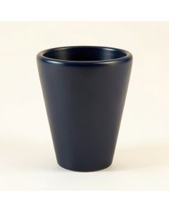 Cliff Brook Empty Railing Planter With Integral Brackets - Navy (synthetic illustration; no displayed measurements)