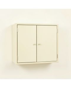 Dune Brook Wall-Mounted Entry Cabinet - Ivory (synthetic illustration; no displayed measurements)