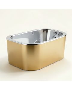59 '' X 32 '' Freestanding Soaking Acrylic Bathtub (synthetic illustration; no displayed measurements)