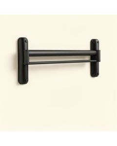Bathroom Double Towel Bar Towel Hanging Rod/Rail Towel Rack Holder Storage Wall Mount 24-Inch (synthetic illustration; no displayed measurements)