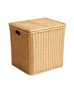 Bamboo Laundry Hamper (synthetic illustration; no displayed measurements)