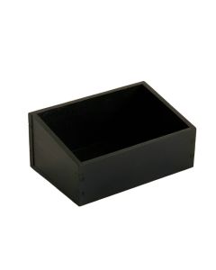 Spruce Arc Low Toy Storage Unit - Black