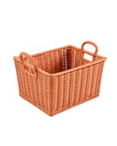 Stone Bluff Empty Storage Basket - Terracotta