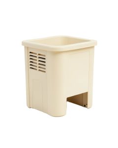 Oak Canyon Closed Garden Compost Bin - Cream