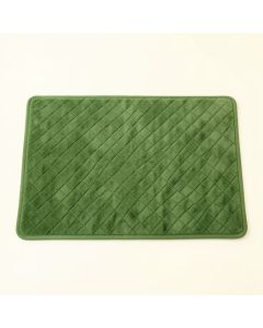 Ash Dell Bath Mat - Green (synthetic illustration; no displayed measurements)