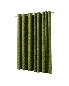 Hennessy Dot Lime Geometric Room Darkening Thermal Grommet Curtains/Drapes (synthetic illustration; no displayed measurements)