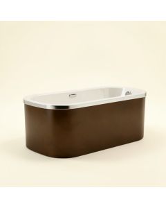 67 '' X 32 '' Freestanding Soaking Acrylic Bathtub (synthetic illustration; no displayed measurements)