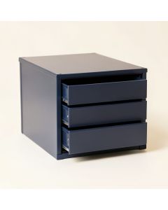 Bay Arc Small-Parts Storage Drawer Cabinet (synthetic illustration; no displayed measurements)