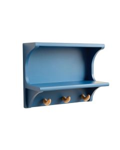 Stone Crossing Wall-Mounted Entryway Organizer Shelf - Blue
