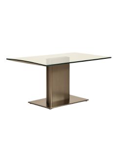 Curtsinger Glass Top Modern Dining Table (synthetic illustration; no displayed measurements)