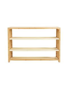 Linden Arc Low Bookcase - Cream