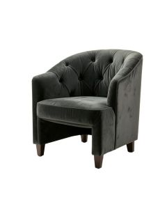 Auvray Tufted Velvet Side Chair