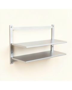 Luna 8.66 '' W X 8.66 '' H X 14.17 '' D Wall Mounted Bathroom Shelves (synthetic illustration; no displayed measurements)