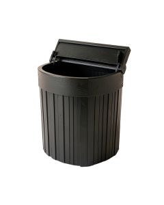 Cedar Crest Closed Garden Compost Bin - Black