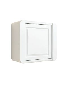 Spruce Dale Wall-Mounted Entry Cabinet - White (synthetic illustration; no displayed measurements)