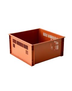Bay Crossing Empty Furniture-Style Pet Crate - Terracotta (synthetic illustration; no displayed measurements)