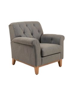 Belliveau 35.43 '' Wide Tufted Revolution Performance Fabrics® Armchair (synthetic illustration; no displayed measurements)