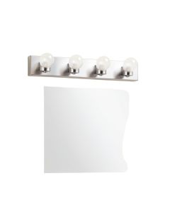 Dove Creek 4-Light Satin Nickel Bath Light (synthetic illustration; no displayed measurements)