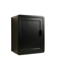 Olive Bridge Wall-Mounted Laundry Cabinet - Black (synthetic illustration; no displayed measurements)