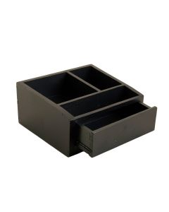 Cliff Bridge Empty Coffee-Station Organizer - Black