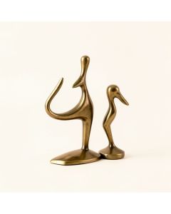 Bruck 2 Piece Metal Mini Decor Iron Sculpture Set (synthetic illustration; no displayed measurements)