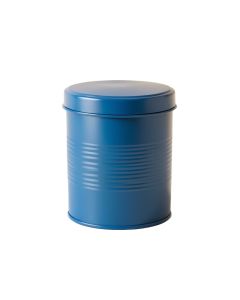 Stone Arc Storage Canister With Lid - Blue (synthetic illustration; no displayed measurements)