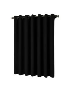 Loraine Solid Blackout Thermal Grommet Curtain Panels