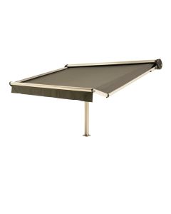5 Ft. W X 10 Ft. D Metal Retractable Standard Side Awning
