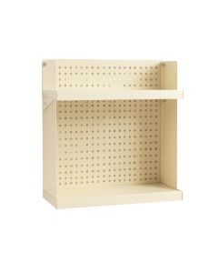 Shore Bridge Empty Wall-Mounted Tool Organizer Panel - Cream (synthetic illustration; no displayed measurements)