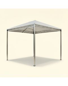10 Ft. W X 12 Ft. D Aluminum Pergola With Canopy (synthetic illustration; no displayed measurements)