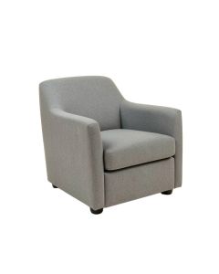 Oecusse Upholstered Parsons Chair In Gray
