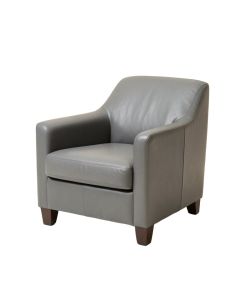 Ellysia Upholstered Parsons Chair In Gray (synthetic illustration; no displayed measurements)