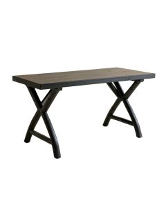 Fern Branch Empty Workshop Workbench - Black (synthetic illustration; no displayed measurements)