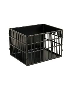 Cove Crest Empty Furniture-Style Pet Crate - Black