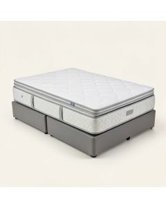 Serta 7 '' Firm Innerspring Mattress And Box Spring Set (synthetic illustration; no displayed measurements)