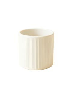 Lake Branch Empty Candle Holder - White (synthetic illustration; no displayed measurements)