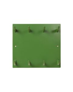 Rowan Canyon Empty Wall-Mounted Tool Organizer Panel - Green (synthetic illustration; no displayed measurements)
