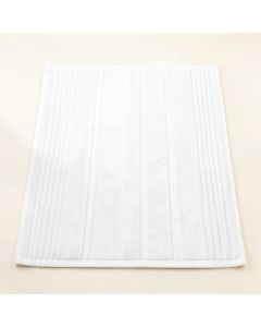 Rowan Bend Bath Mat - White (synthetic illustration; no displayed measurements)