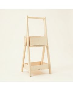 Laurel Branch Empty Vertical Garden Frame - Ivory (synthetic illustration; no displayed measurements)